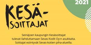 Seinäjoen kaupungin kesäsoittajat ilahduttavat asukkaita!